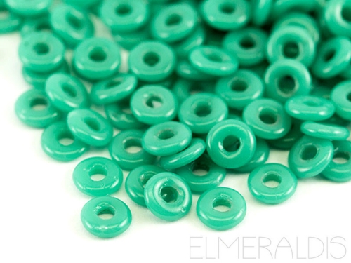 O Beads® Jade Turquoise türkis grün Glasperlen 2 g