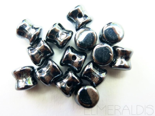 Pellet Beads Jet Hematite 5 g