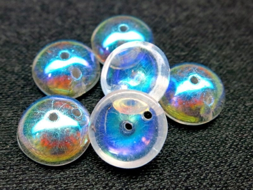 25x Piggy Beads Crystal AB