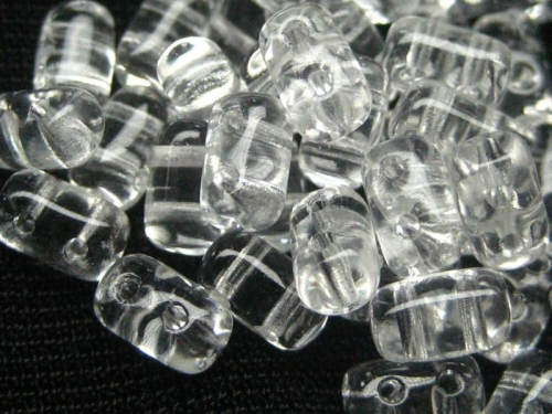 Rulla Beads Crystal kristallklar Glasperlen 10g