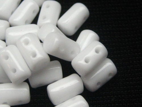 3 x 5mm 10g Rulla Beads White Weiss