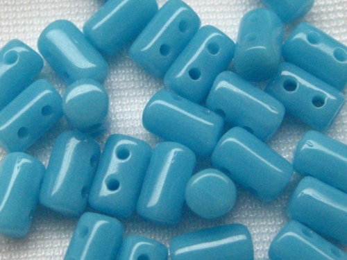 3 x 5mm 10g Rulla Beads Blue Turquoise