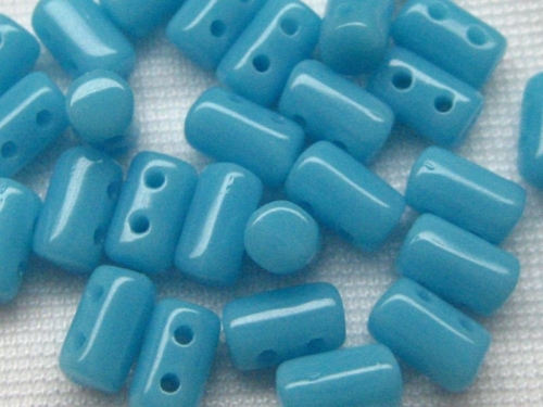 Rulla Beads Blue Turquoise Opaque türkis Glasperlen 10g
