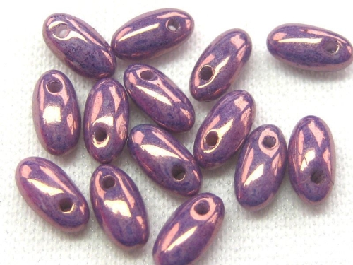 6mm 10g Rizo Beads Lila Vega Luster