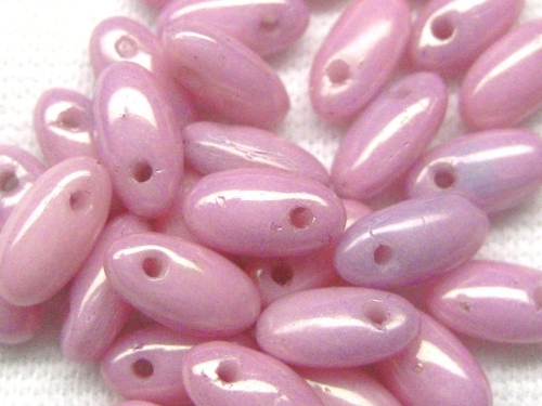 6mm 10g Rizo Beads Lila Luster