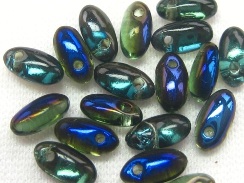 6mm 10g Rizo Beads Peridot Azuro
