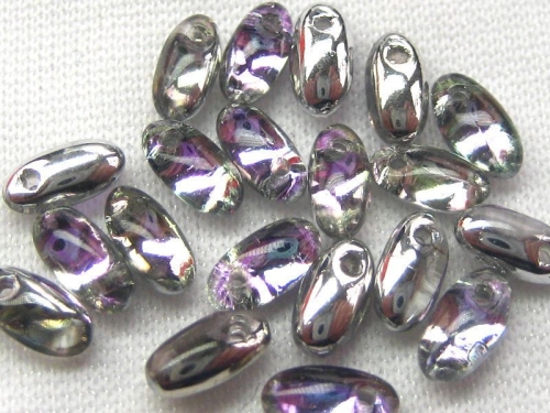 6mm Rizo Beads Vitrail Light Glasperlen 10g