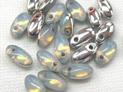 6mm 10g Rizo Beads Opal Labrador
