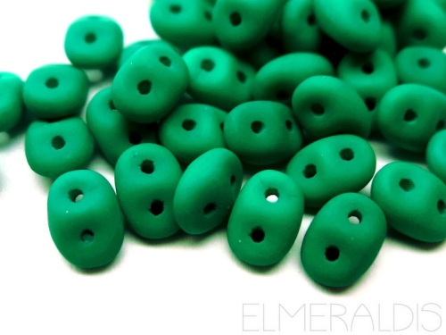 10g Super Duos Neon Dark Emerald