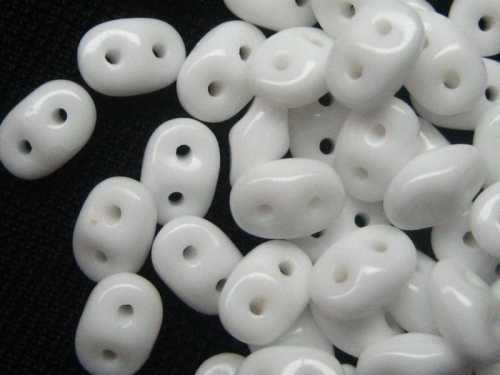 10g Super Duos Opaque White