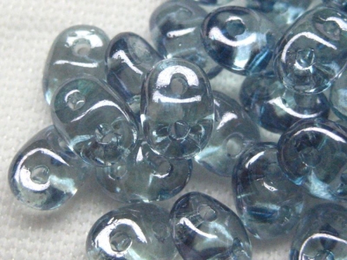 10g Super Duos Luster Transparent Blue