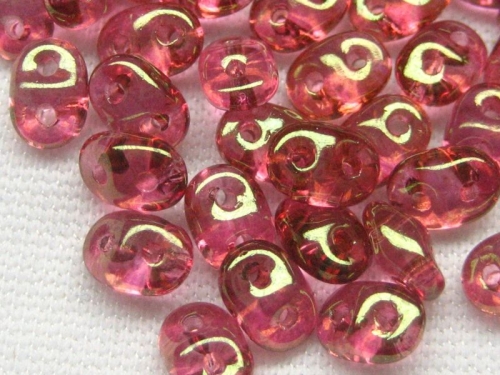 10g Super Duo Gold Luster Pink