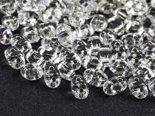 SuperDuos Silver Lined Crystal 10g