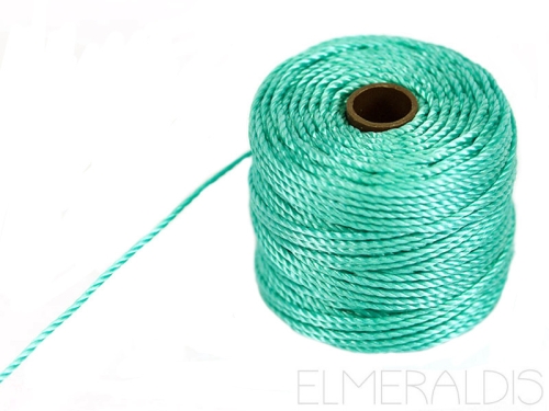 S-LON TEX210 Bead Cord Aqua türkis hellblau 70m