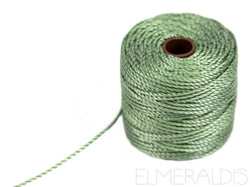 S-LON TEX210 Bead Cord Celery Green dunkelgrün 70m