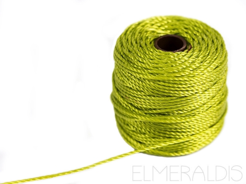 S-LON TEX210 Bead Cord Chartreuse hellgrün 70m