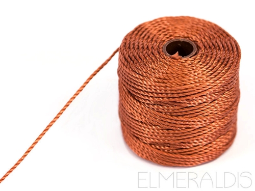 S-LON TEX210 Bead Cord Copper Kupfer 70m