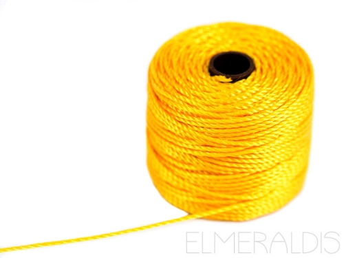 S-LON TEX210 Bead Cord Golden Yellow goldgelb 70m