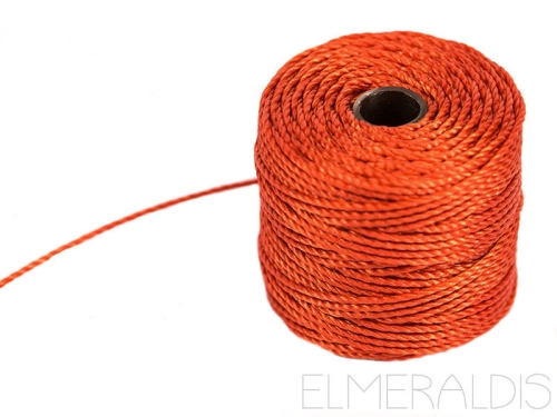 S-LON TEX210 Bead Cord orange 70m