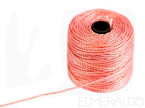 S-LON TEX400 Heavy Macrame Coral Pink rosa 32m