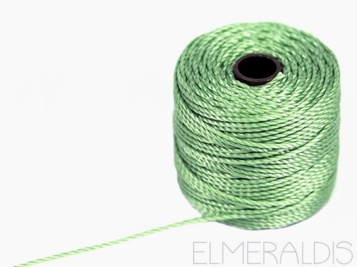 S-LON TEX400 Heavy Macrame Mint Green Grün 32m