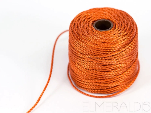 S-LON TEX400 Heavy Macrame Rust Rost orange 32m