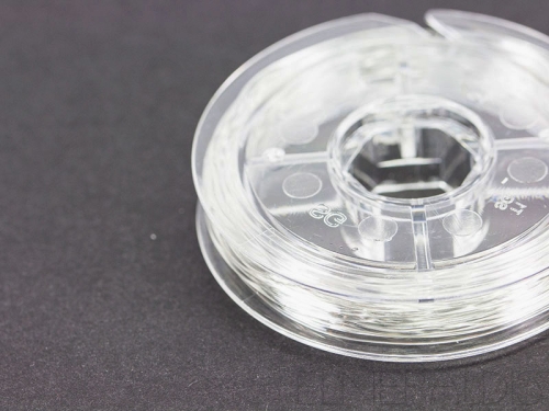 1mm Stretch Magic transparent elastisch Spule 5m