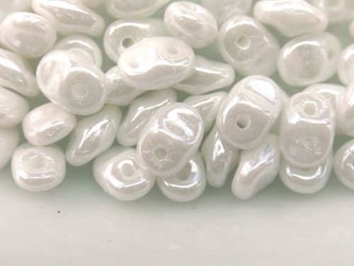 Super Unos Chalk White Luster weiss Glasperlen 5g