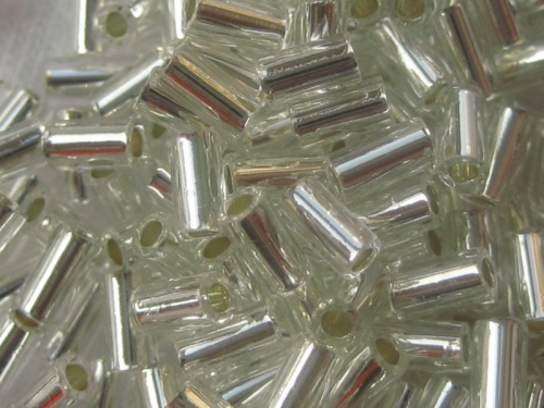 3mm 10g TOHO Stifte Silver Lined Crystal