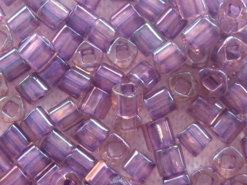 1,5 mm Würfel Cubes TOHO Rainbow Rosaline Opaque Purple violett lila 10g