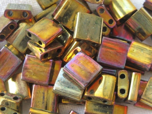 Tila Beads Miyuki Metallic Gold Iris Bronze 5g