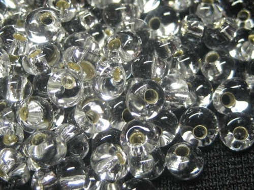 3mm 10g TOHO Magatama Silver Lined Crystal