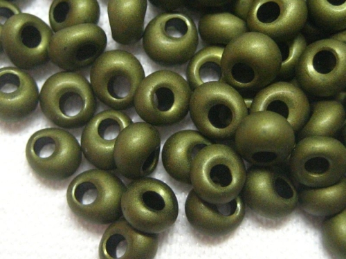 3mm 10g TOHO Magatama Matte Color Dark Olive