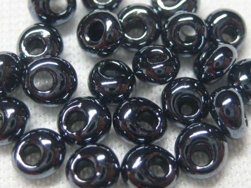 3mm 10g TOHO Magatama Metallic Hematite