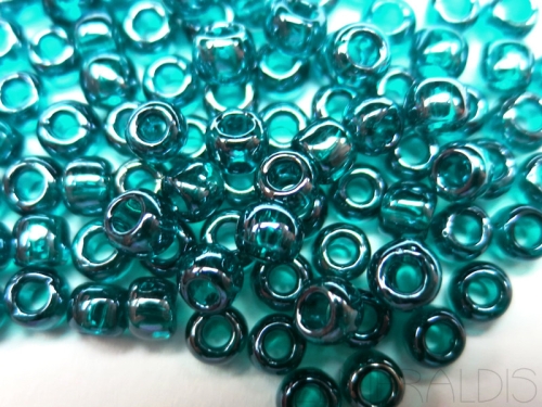 6/0 TOHO Rocailles Transparent Luster Teal 10g