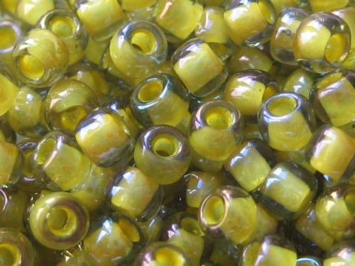 6/0 10g TOHO Rocailles Black Diamond Opaque Yellow