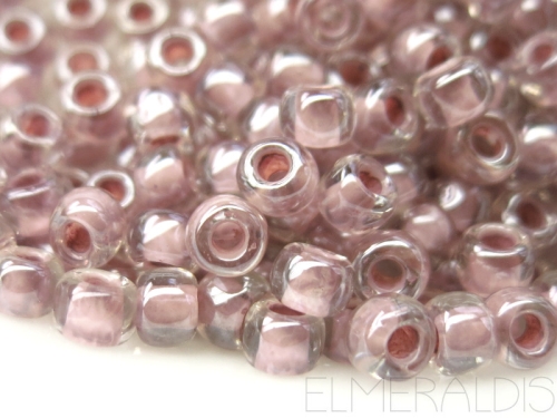 6/0 10g TOHO Rocailles Crystal Lavender Lined