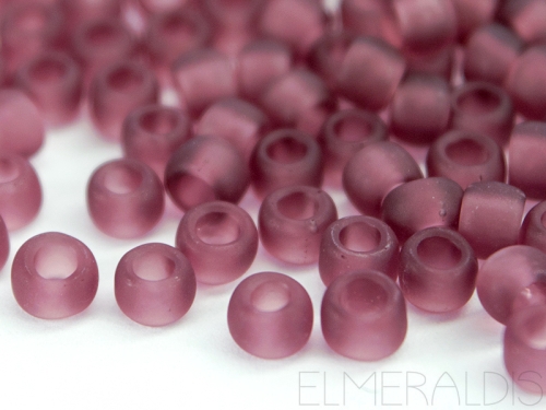 6/0 Rocailles TOHO Medium Amethyst Frosted violett matte 10g