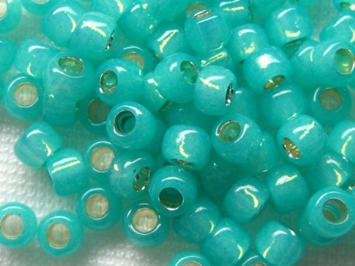 8/0 10g TOHO Rocailles Milky Teal