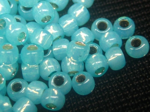 8/0 10g TOHO Rocailles Milky Aqua