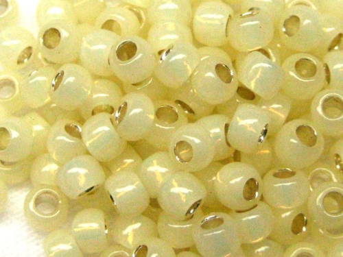 8/0 Rocailles TOHO Silver Milky Light Jonquil 10g