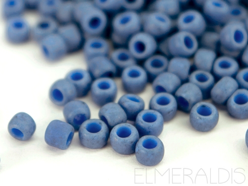 8/0 TOHO Rocailles Semi Glazed Soft Blue 10g