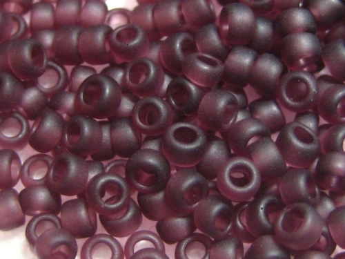8/0 Rocailles TOHO Amethyst Frosted violett matte 10g