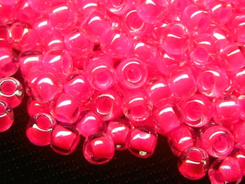 8/0 Rocailles TOHO Luminous Neon Pink rosa 10g