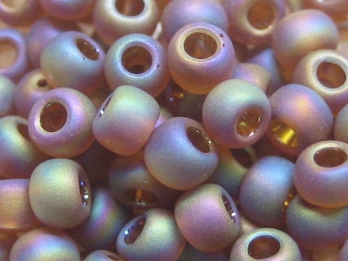 11/0 10g TOHO Rocailles RB Frost Smoky Topaz