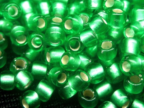 11/0 10g TOHO Rocailles Frost Dark Peridot