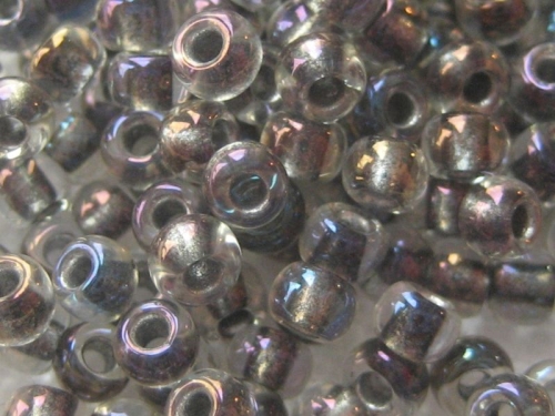 11/0 10g TOHO Rocailles Gold L Crystal Opaque Gray