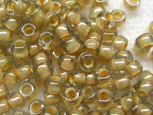 11/0 Rocailles TOHO Black Diamond Orange Creme 10g