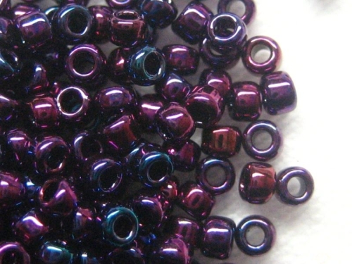 11/0 10g TOHO Rocailles Higher Metal Iris Violet