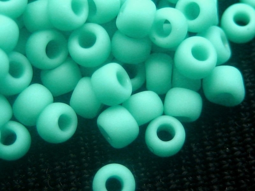 11/0 10g TOHO Rocailles Opaque Frost Turquoise